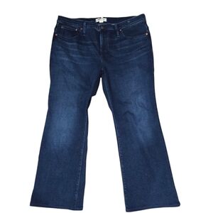 Madewell Dark Blue Flare Jeans